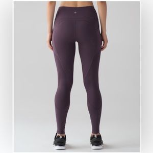 Lululemon All The Right Places Pant II 28” Black Currant SZ 4